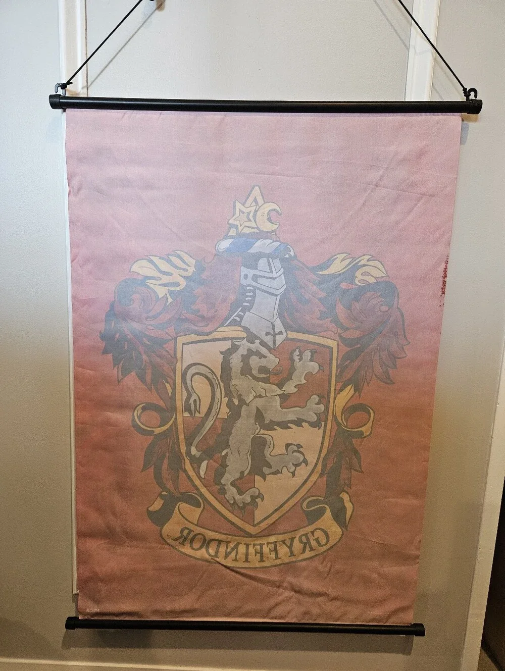 Gryffindor banner. Perfect for any Harry Potter fan.